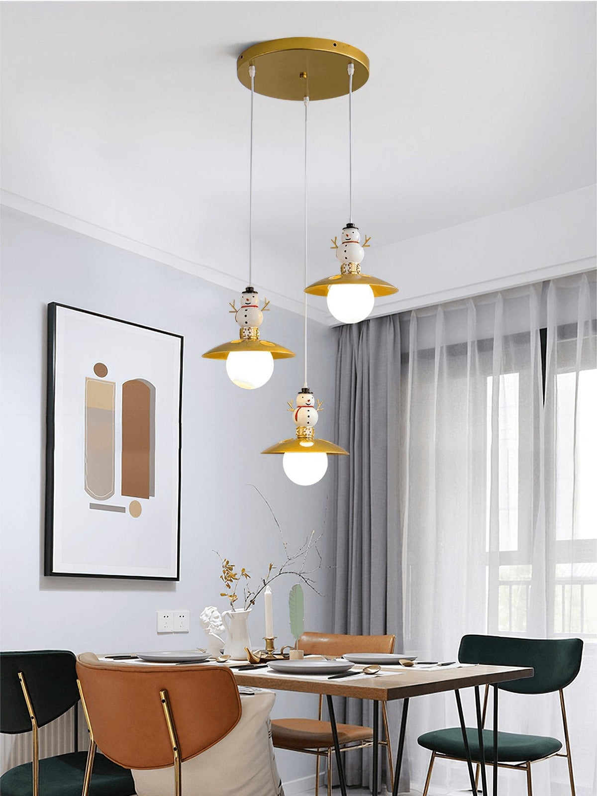 Viroxen hars whimsical hanglamp