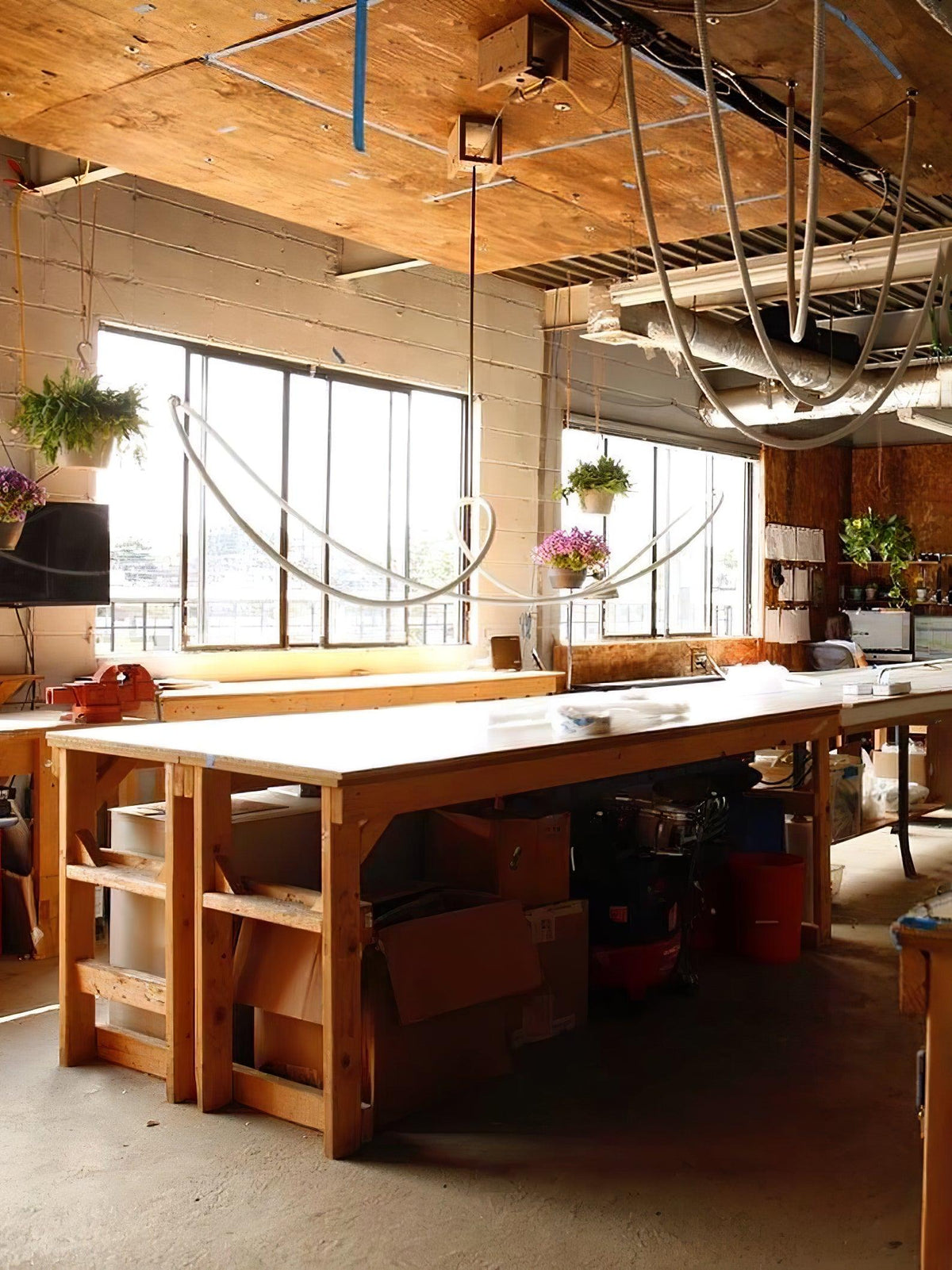 Fenris Hanglamp Flexibele boog Siliconen Messing