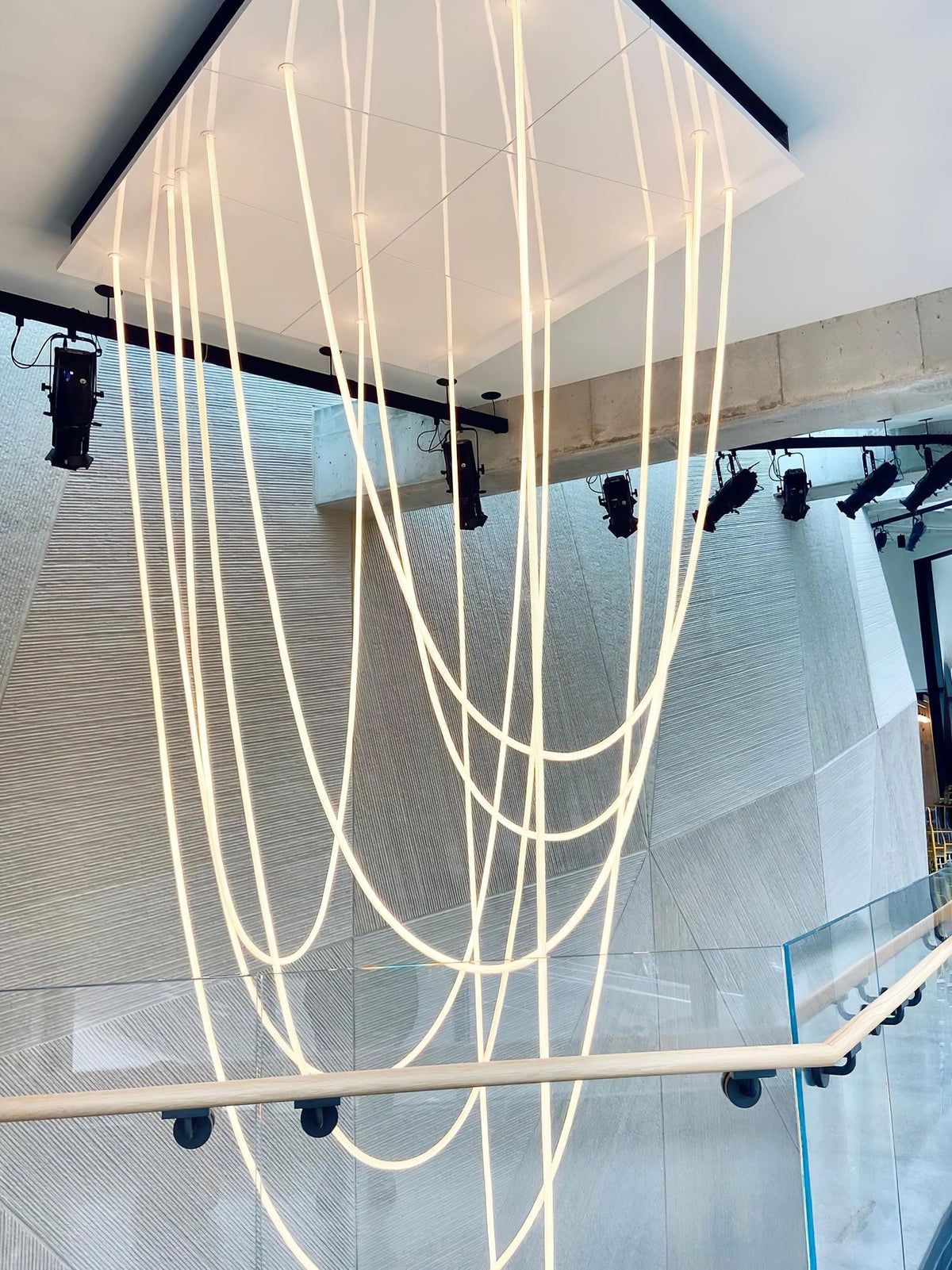 Fenris Hanglamp Flexibele boog Siliconen Messing