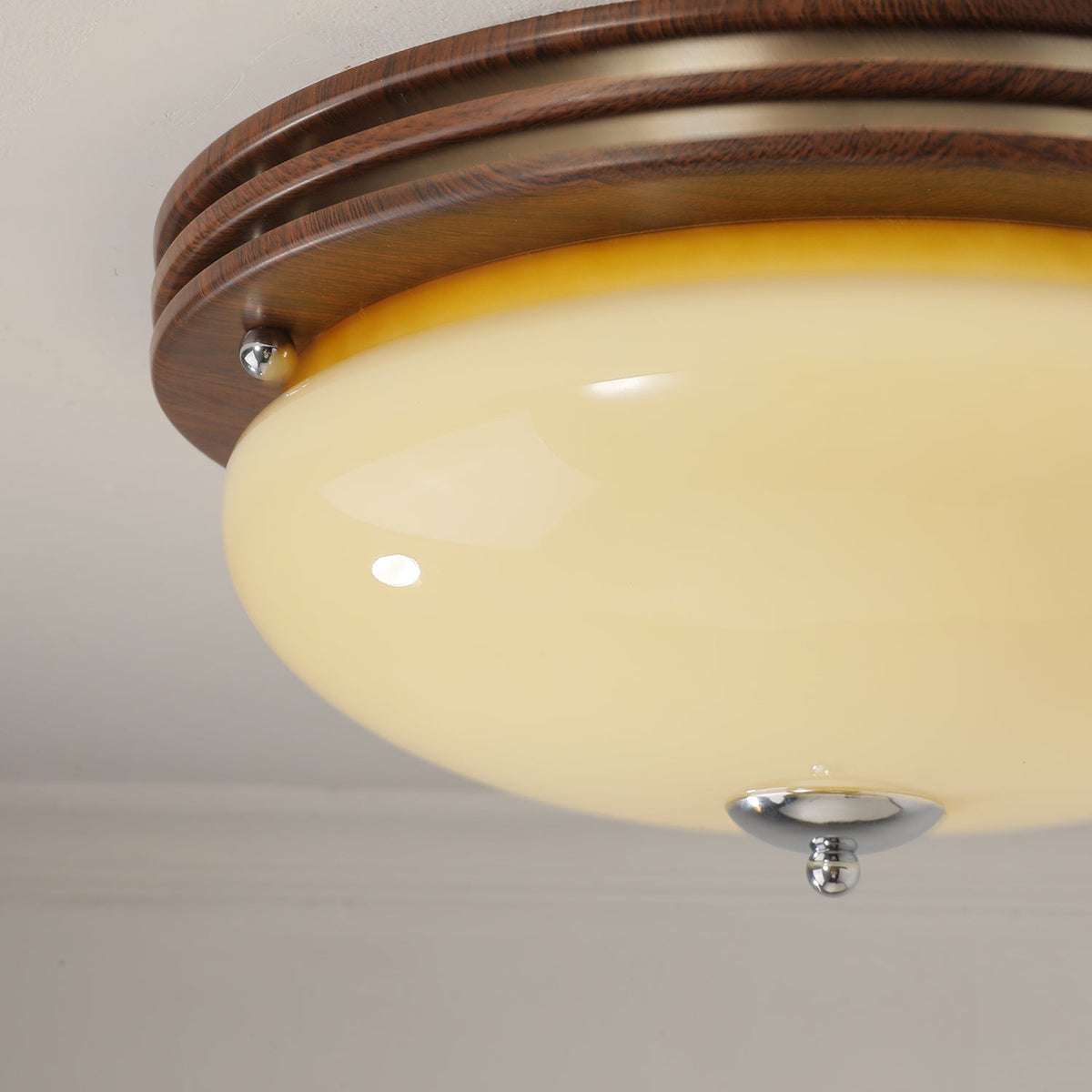 Lysilarae Noordse kunst Klassieke bolglas plafondlamp van glas