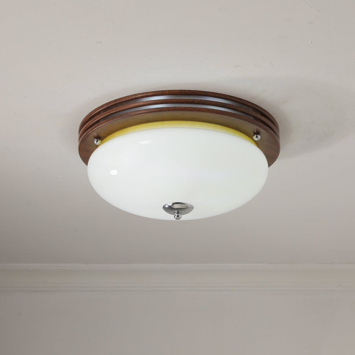 Lysilarae Noordse kunst Klassieke bolglas plafondlamp van glas