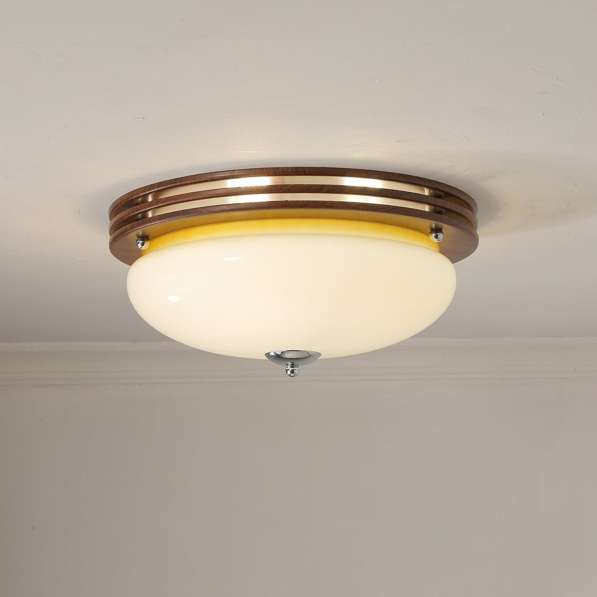 Lysilarae Noordse kunst Klassieke bolglas plafondlamp van glas