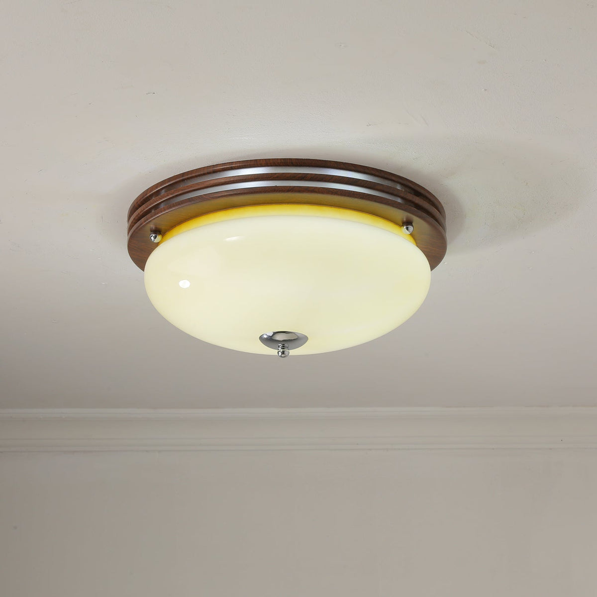 Lysilarae Noordse kunst Klassieke bolglas plafondlamp van glas