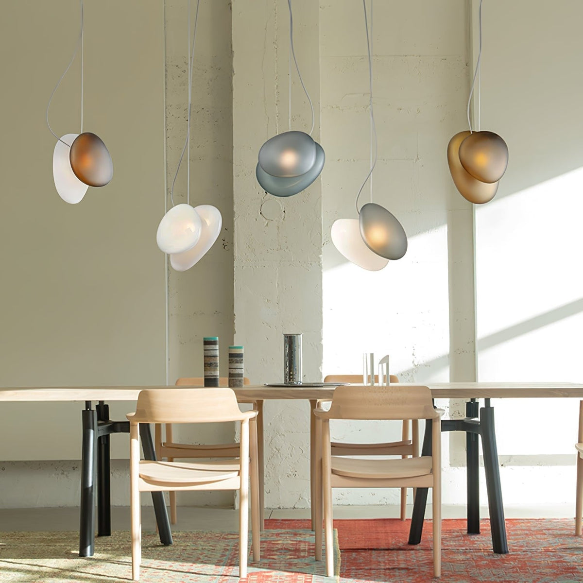 Mervan matglas hanglamp