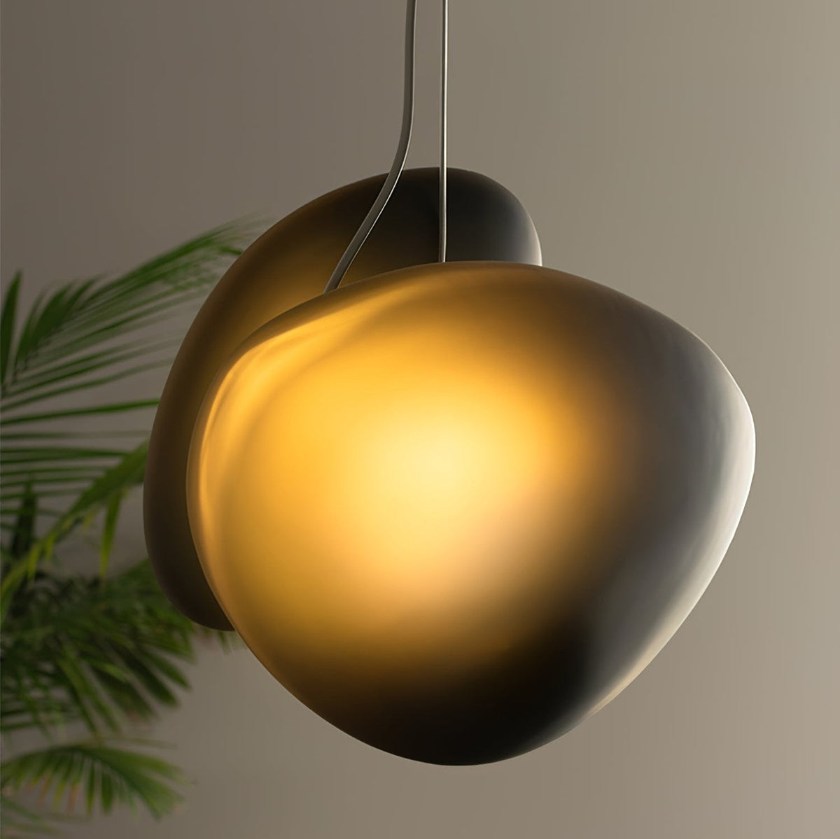 Mervan matglas hanglamp