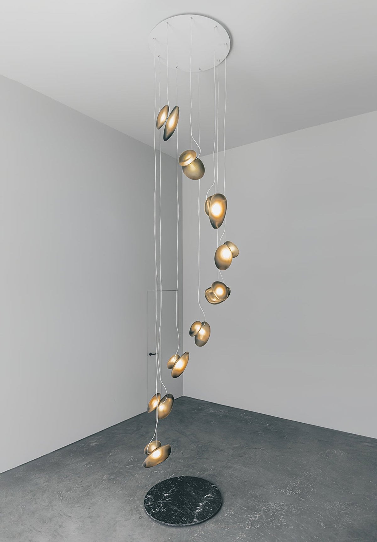 Mervan matglas hanglamp