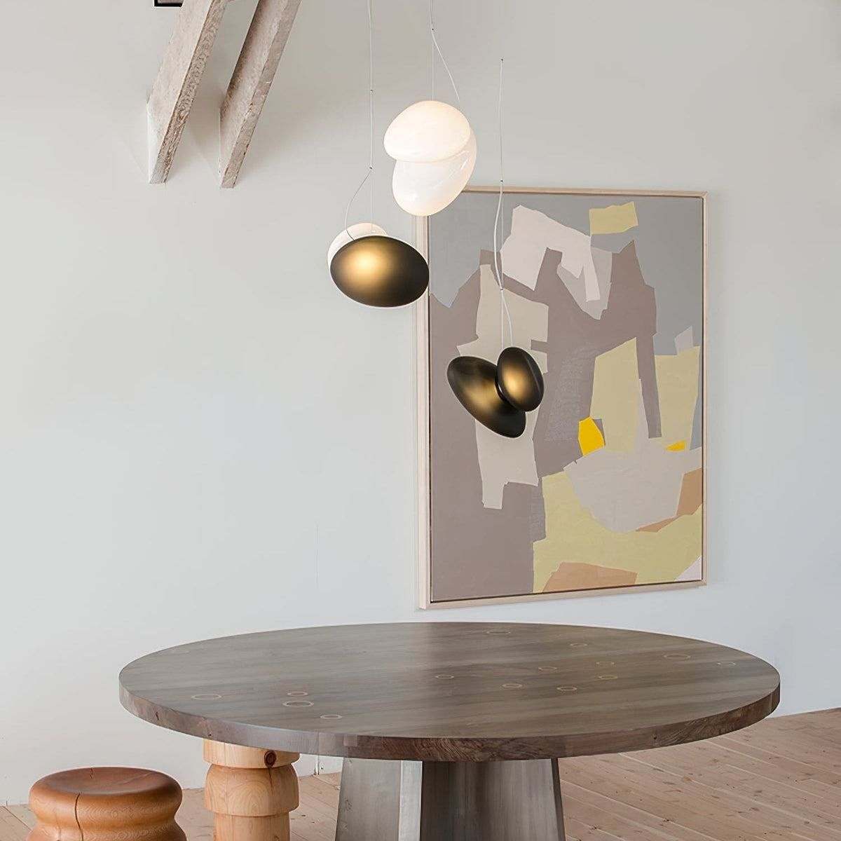 Mervan matglas hanglamp