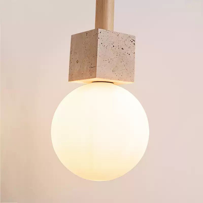 Noranora Terra Cube bollen hanglamp