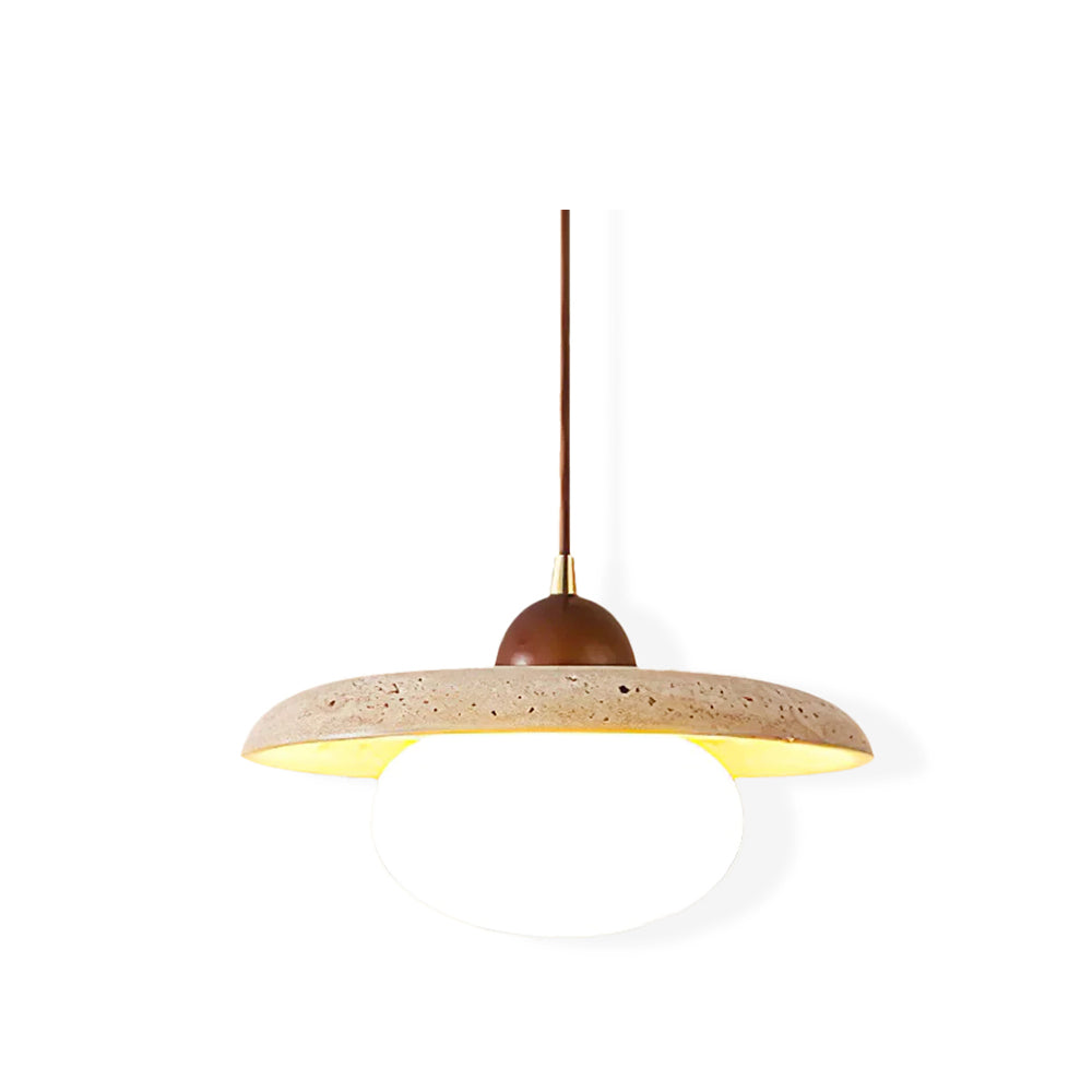 Seroaya travertin hanglamp Zes Stijl