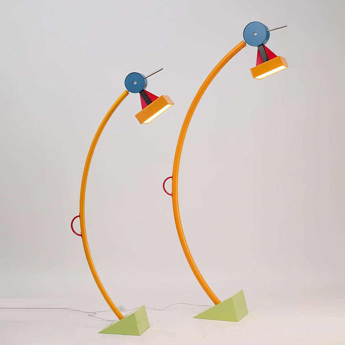 Ecori Acryl Kunst vloerlamp