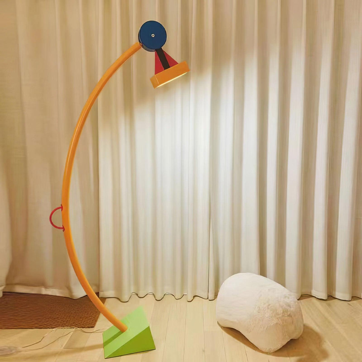 Ecori Acryl Kunst vloerlamp