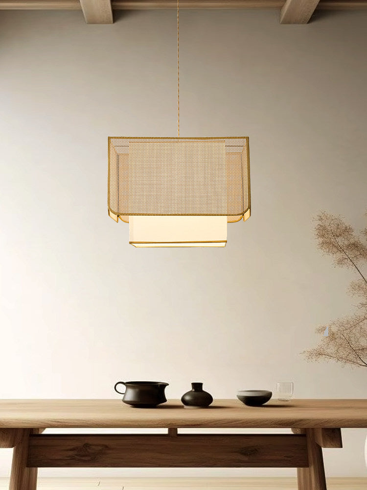 Yarrowford Geweven rotan hanglamp