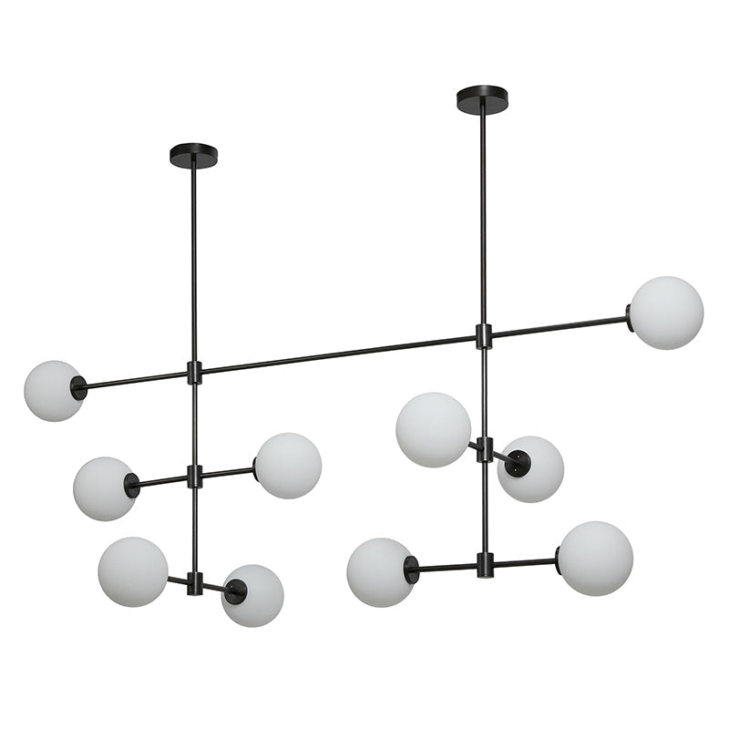 Eiroaine kroonluchter van glas