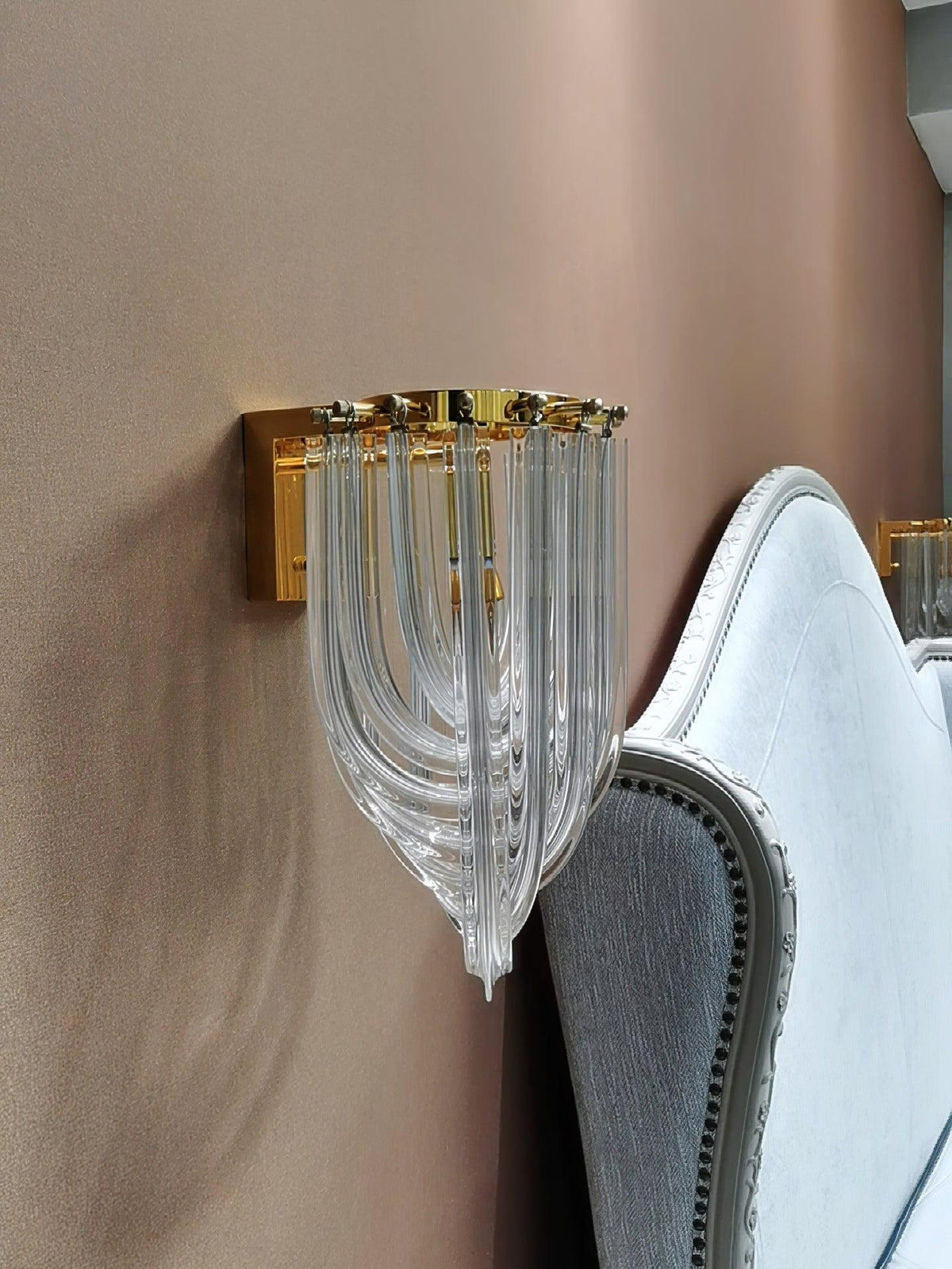 Aurelix Trevi glas wandlamp