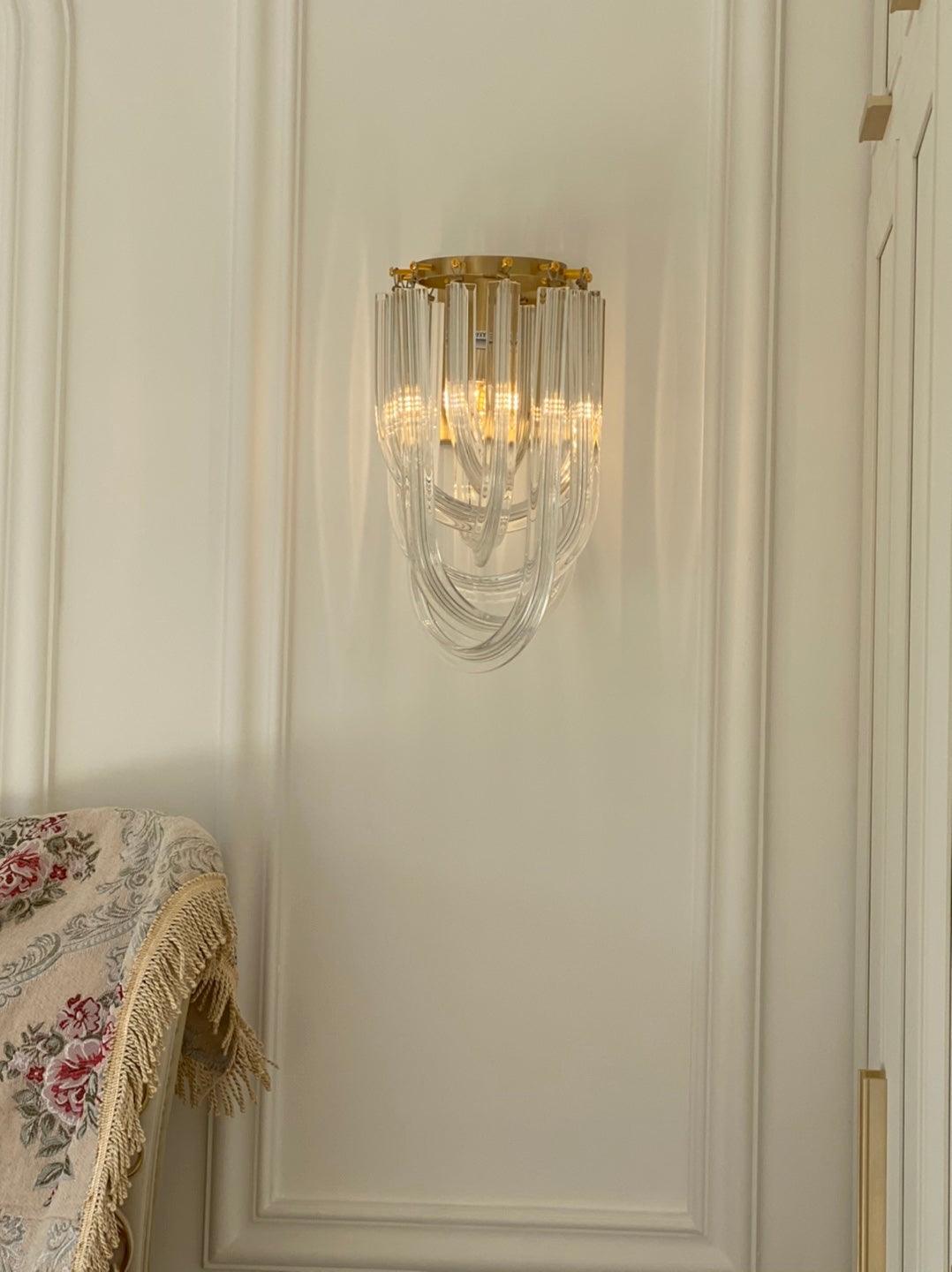 Aurelix Trevi glas wandlamp