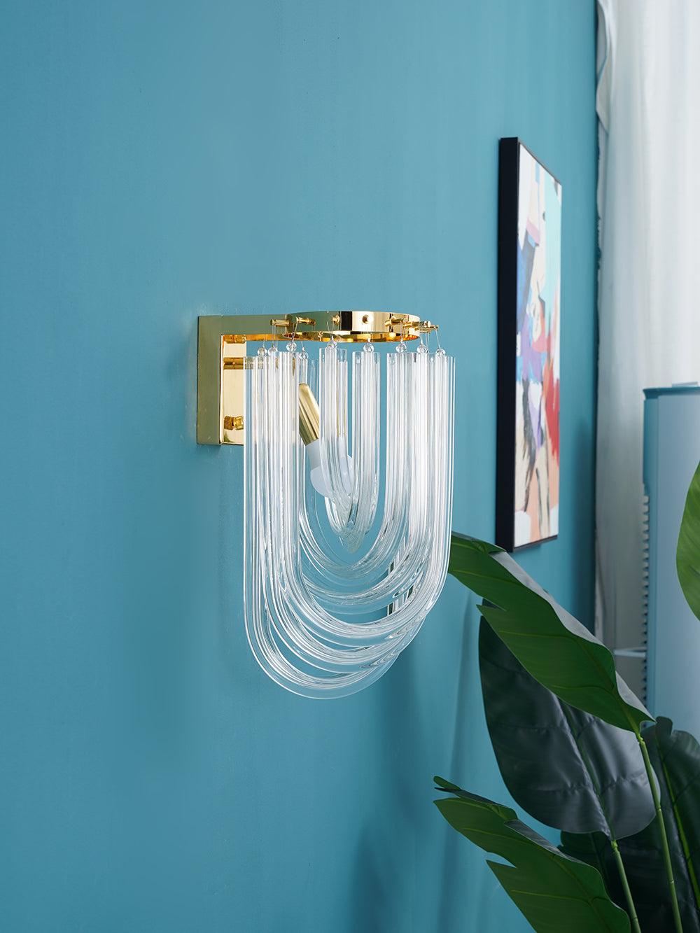Aurelix Trevi glas wandlamp