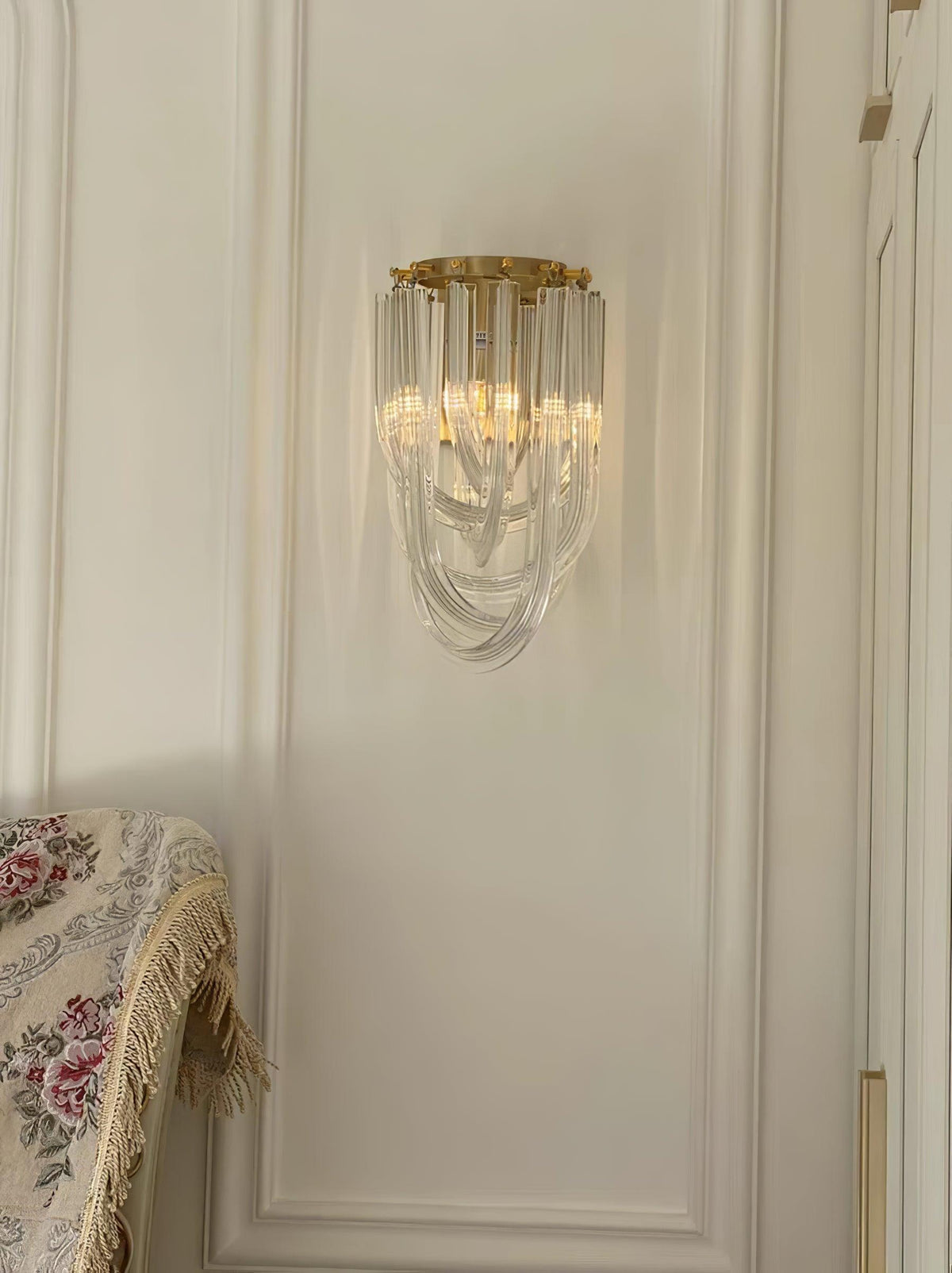 Aurelix Trevi glas wandlamp