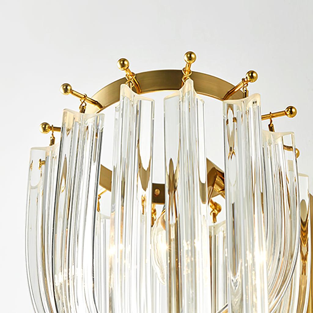 Aurelix Trevi glas wandlamp