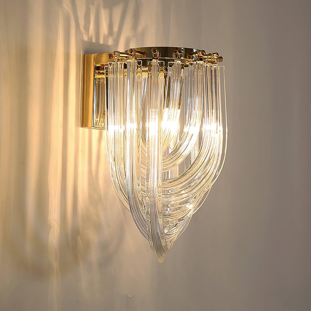 Aurelix Trevi glas wandlamp