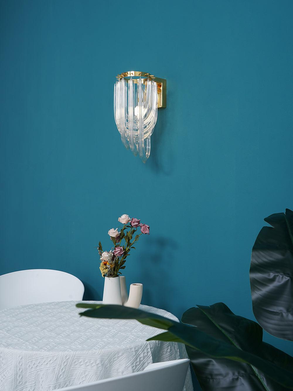 Aurelix Trevi glas wandlamp