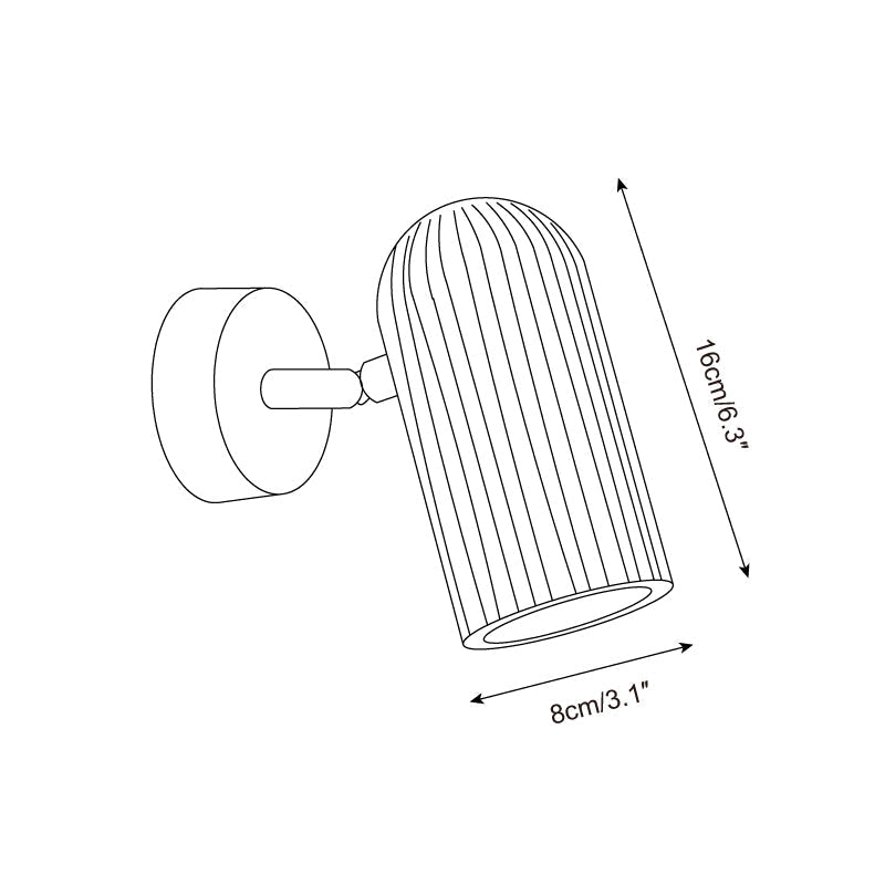 Pleat-Brite wandlamp