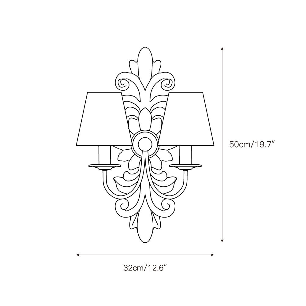 Vadora Postmodern luxe wandlamp