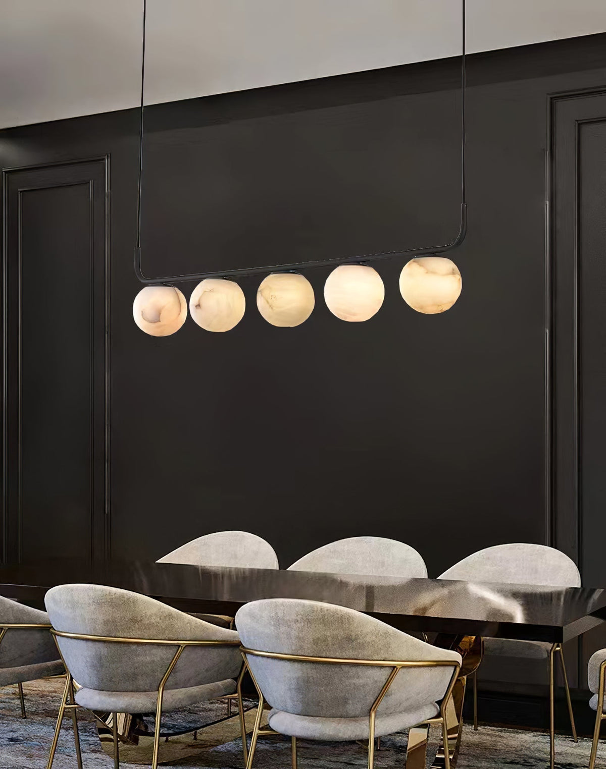Eiralaine albasten hanglamp
