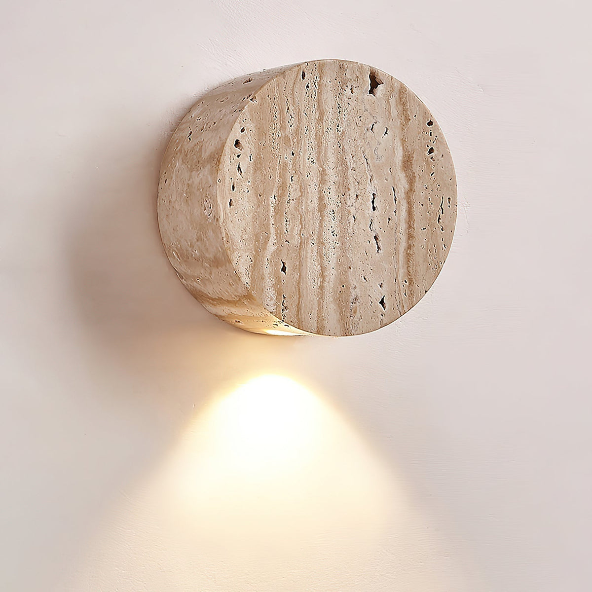 Tavoraya travertin wandlamp