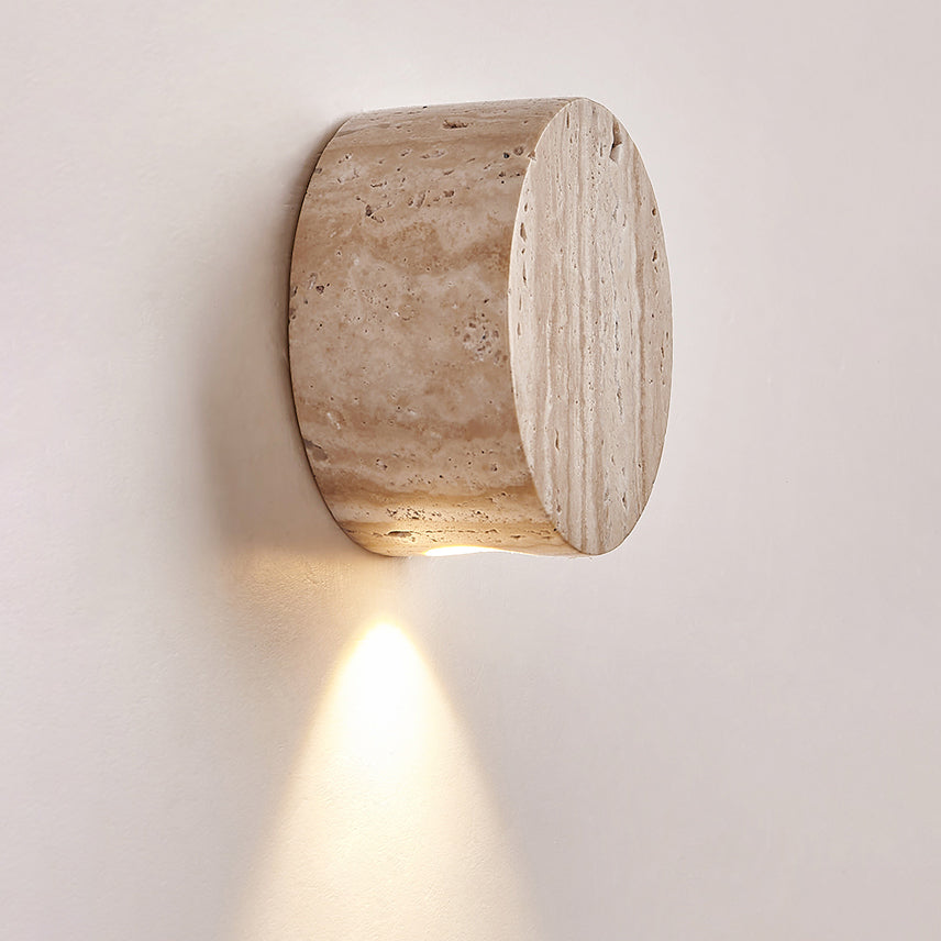 Tavoraya travertin wandlamp