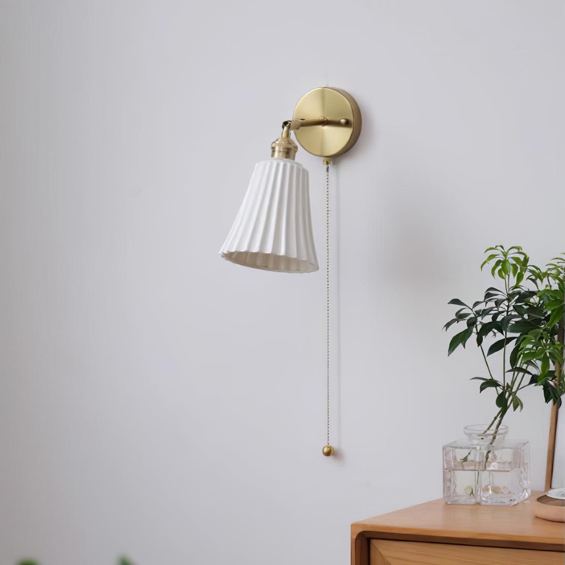 Nominex Vintage wandlamp van keramiek
