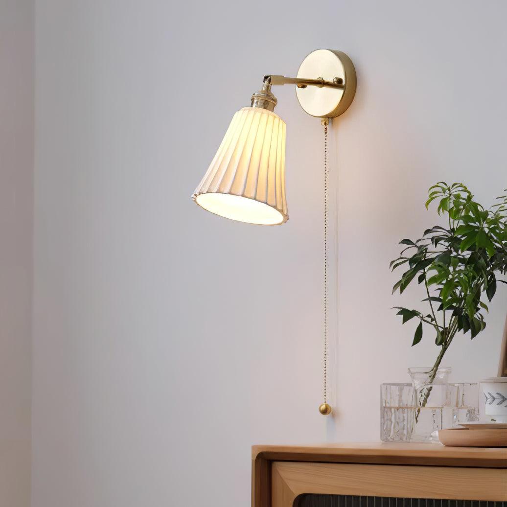 Nominex Vintage wandlamp van keramiek
