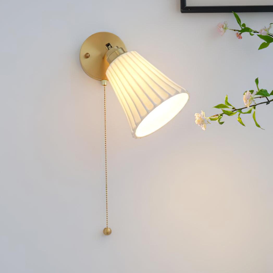 Nominex Vintage wandlamp van keramiek