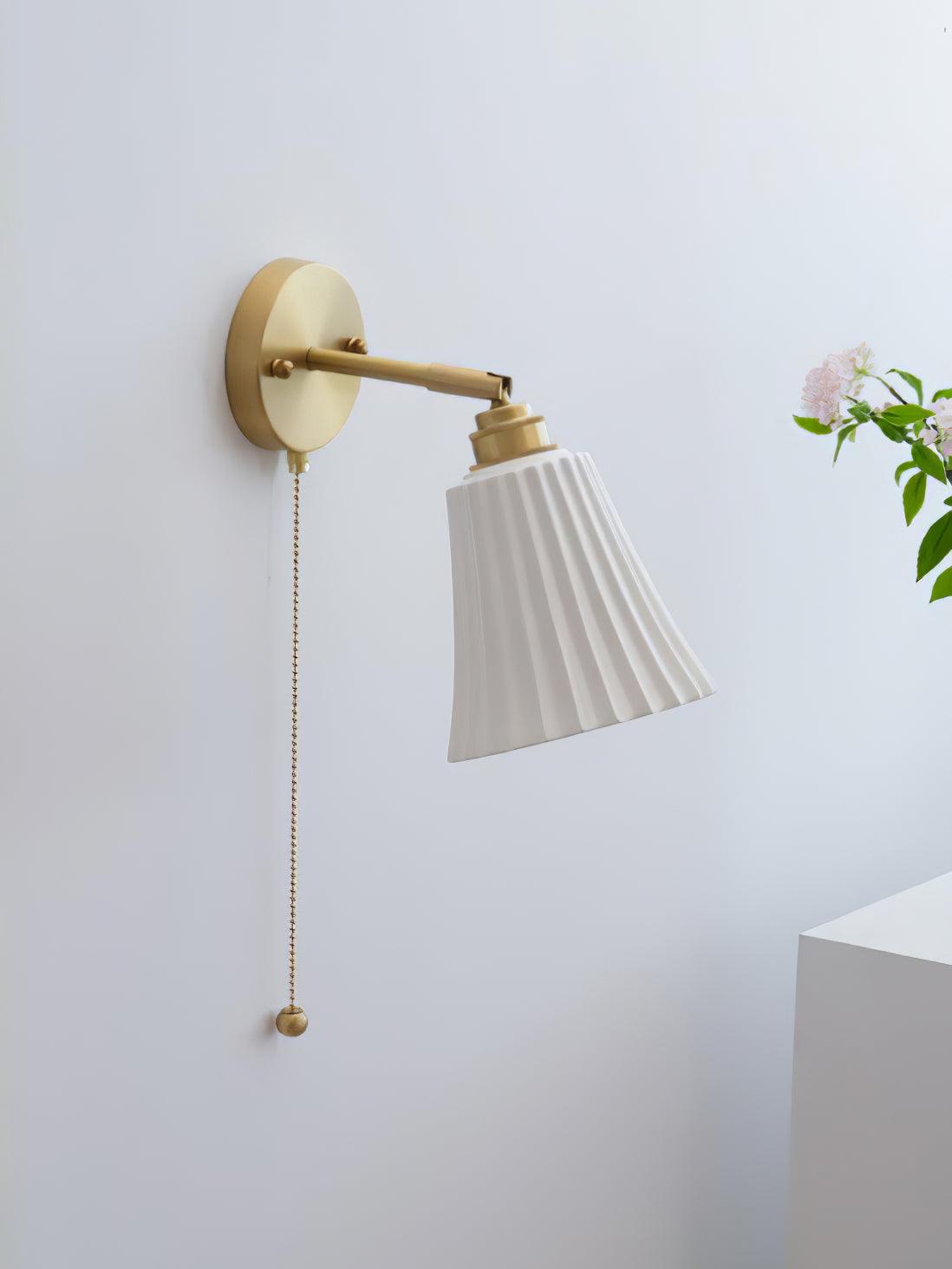 Nominex Vintage wandlamp van keramiek