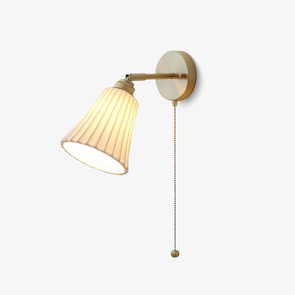 Nominex Vintage wandlamp van keramiek