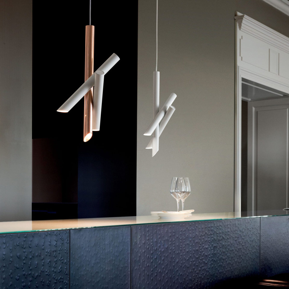 Erixon hanglamp buizen aluminium minimalistisch