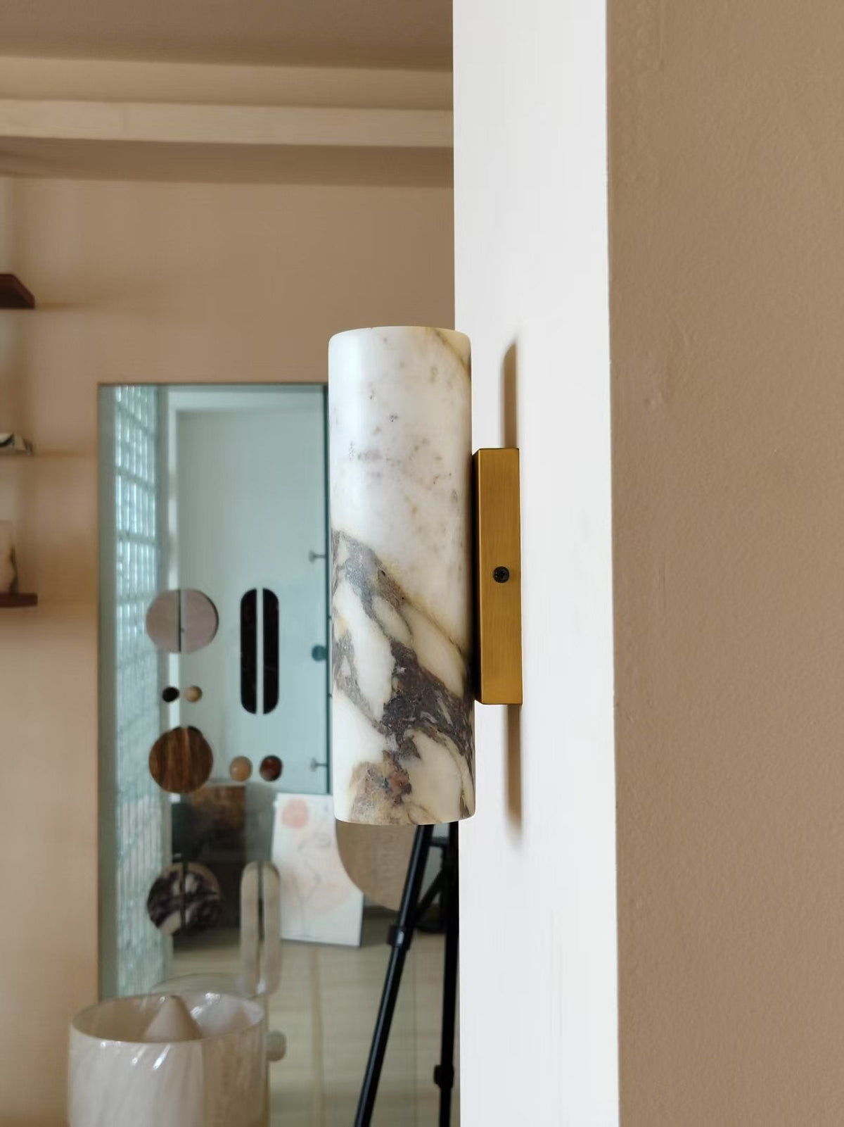 Tubular wandlamp