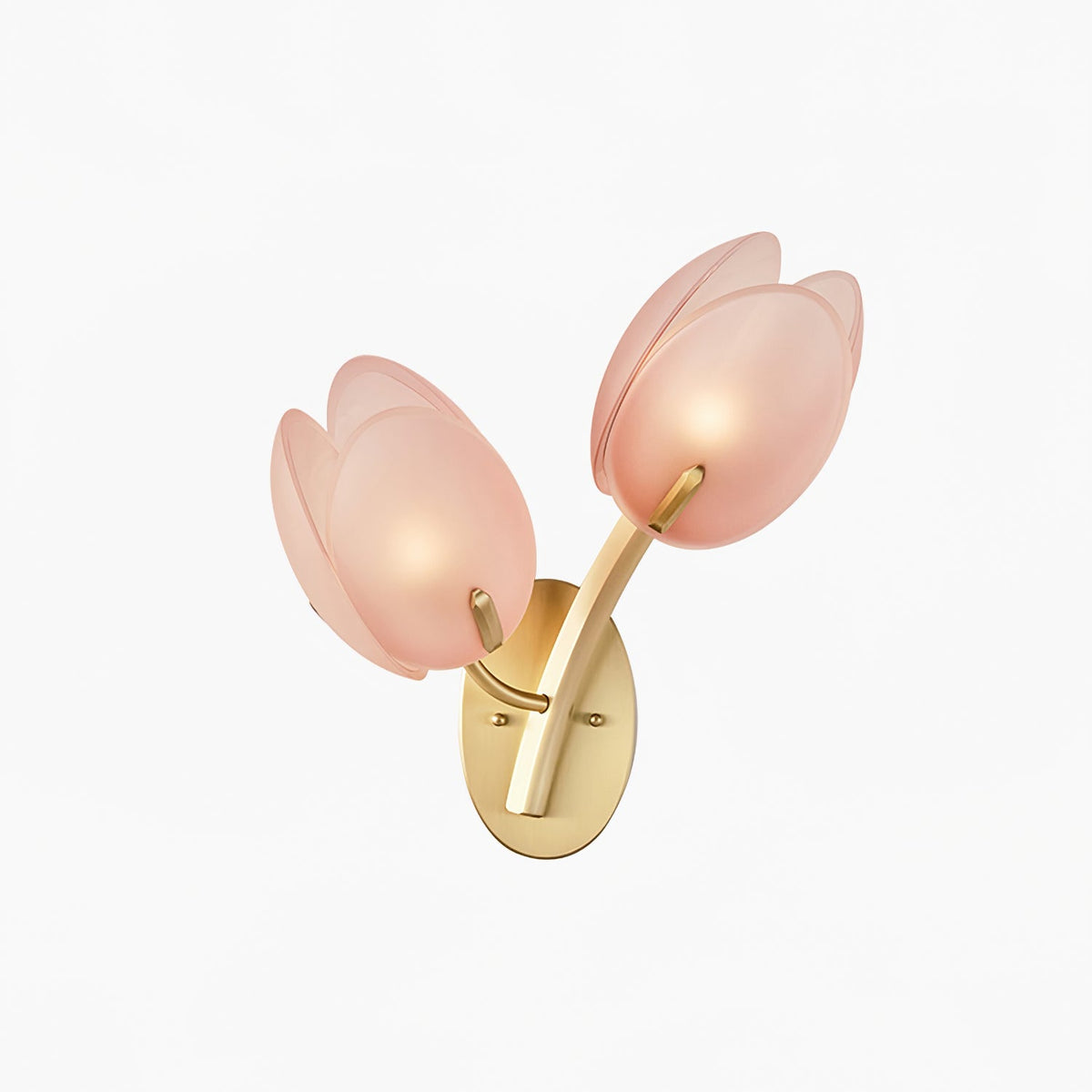 Jovell Noordse kunst Bloemblaad wandlamp van glas