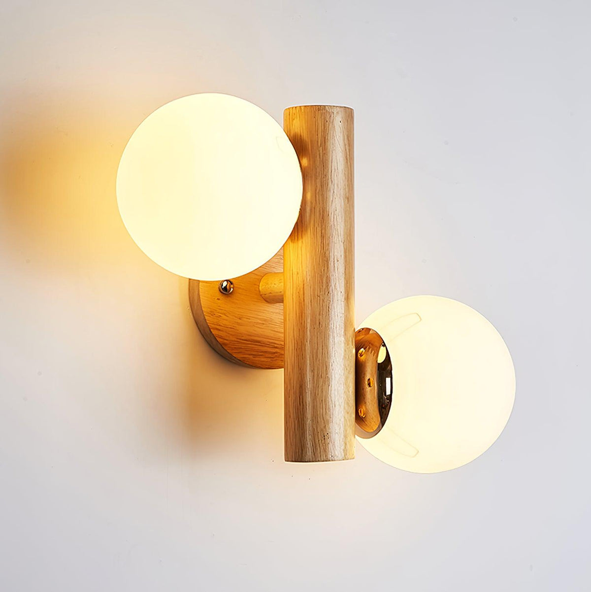 Fioran Hout Scandinavische wandlamp