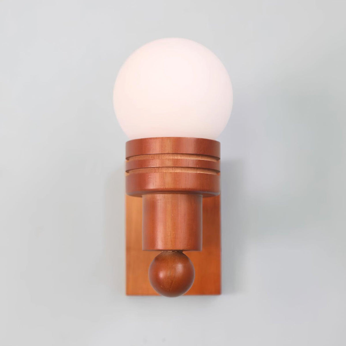 Beam Solid hout wandlamp