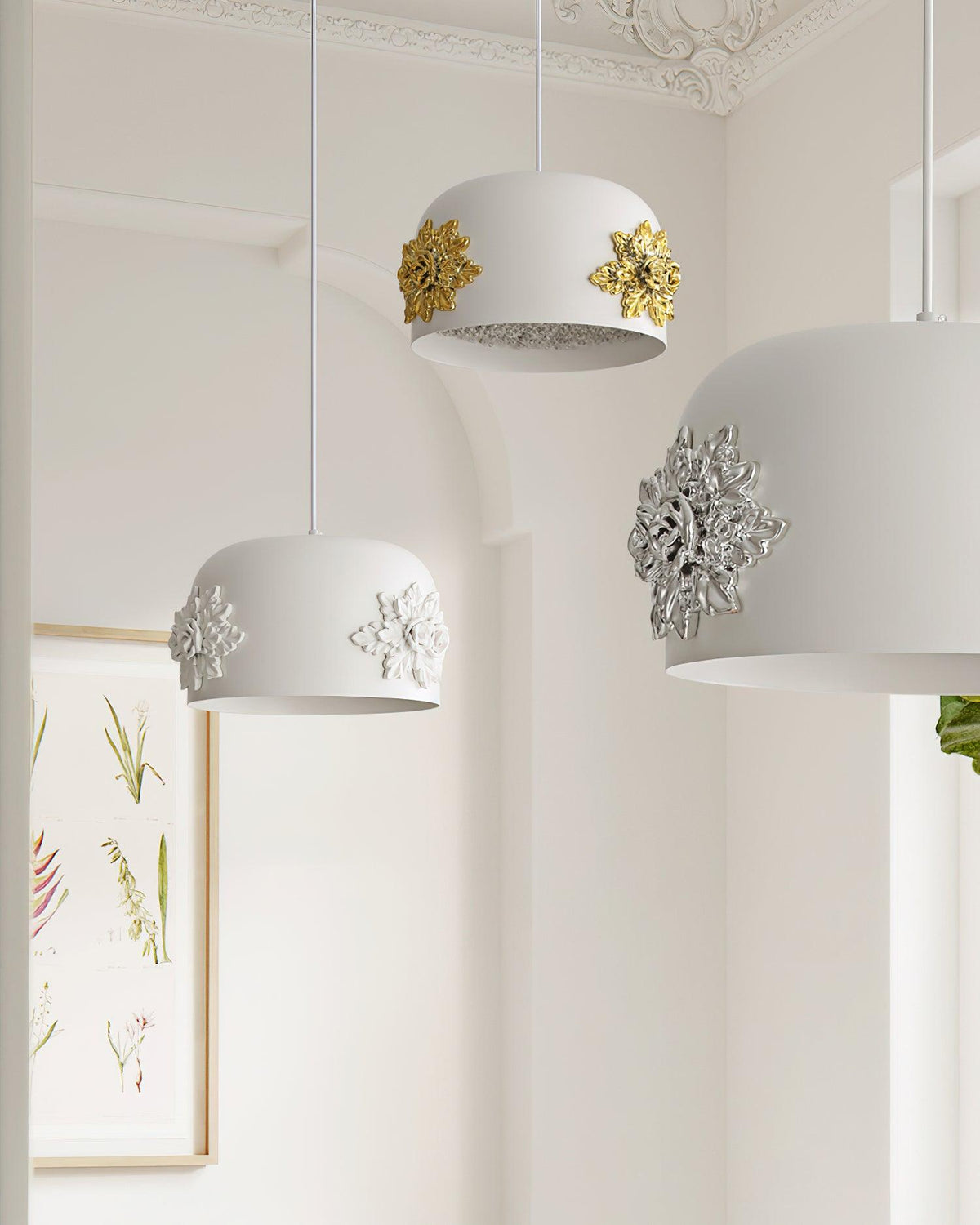 Solstice Minimalistische wandlamp van hars