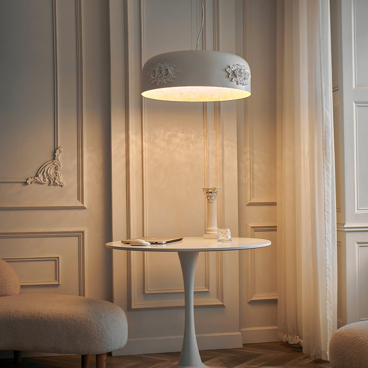 Vilaeos Minimalistische wandlamp van hars