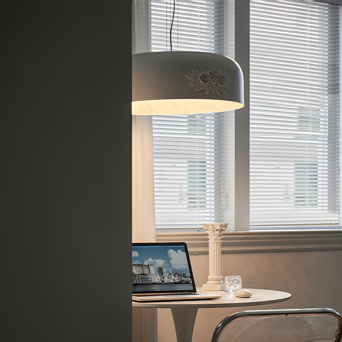 Vilaeos Minimalistische wandlamp van hars