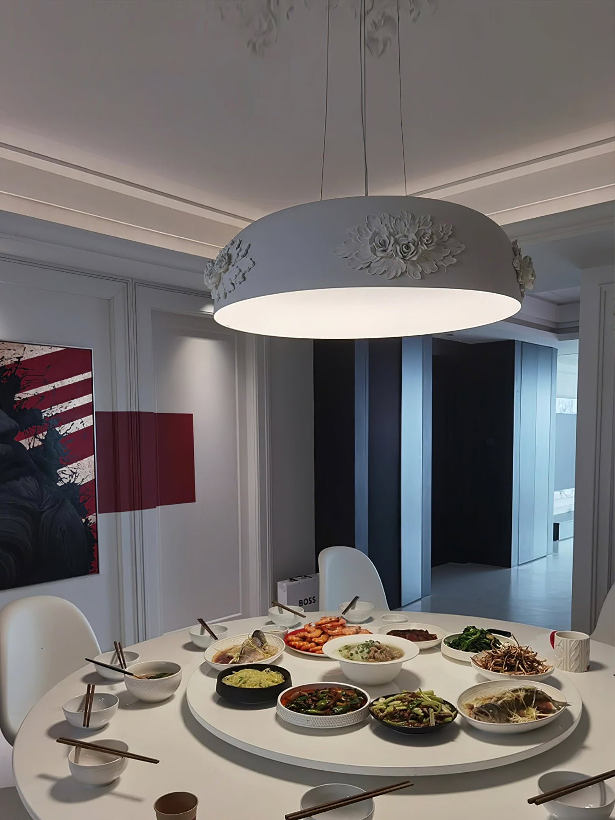 Vilaeos Minimalistische wandlamp van hars