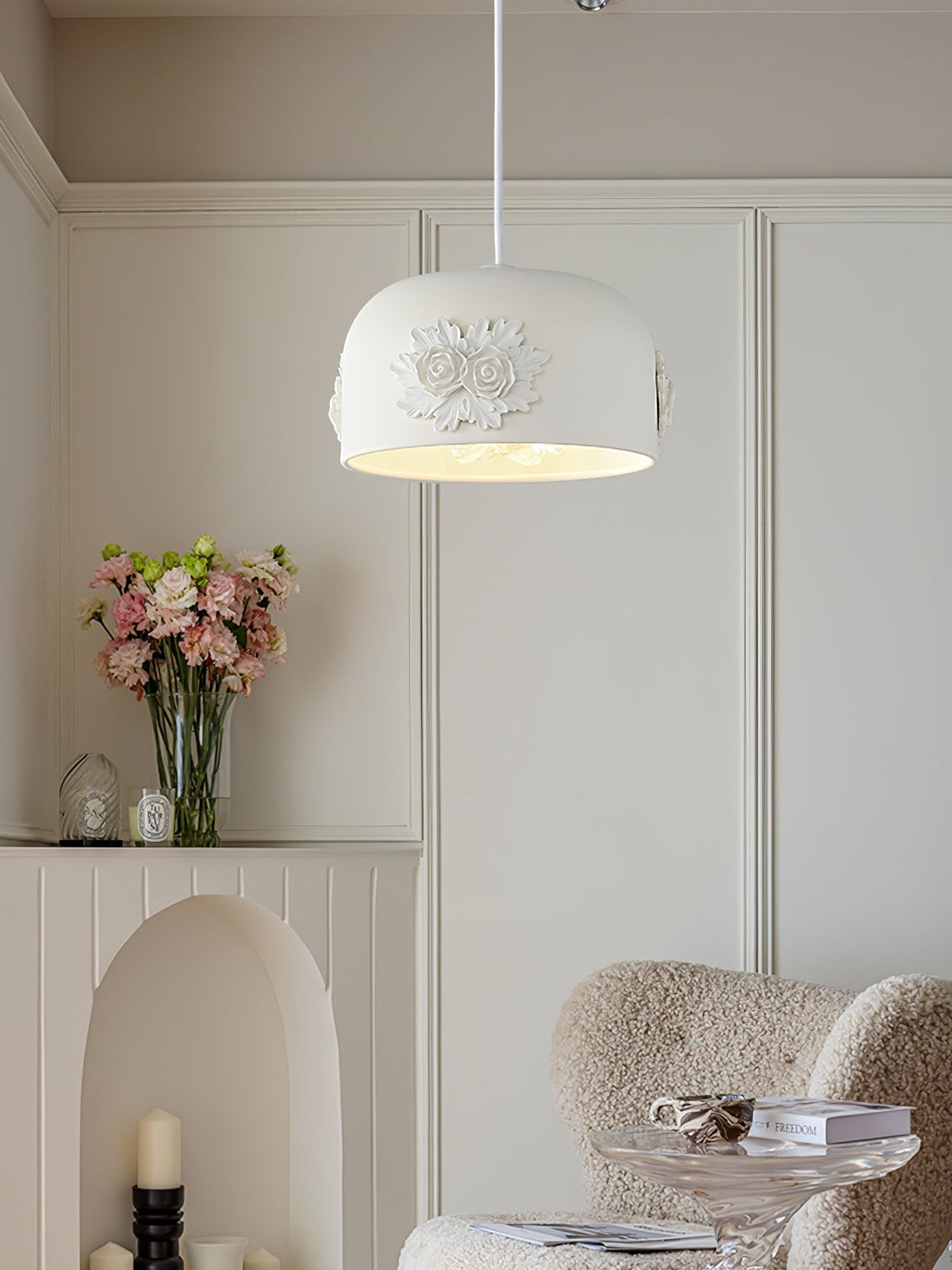Vilaeos Minimalistische wandlamp van hars