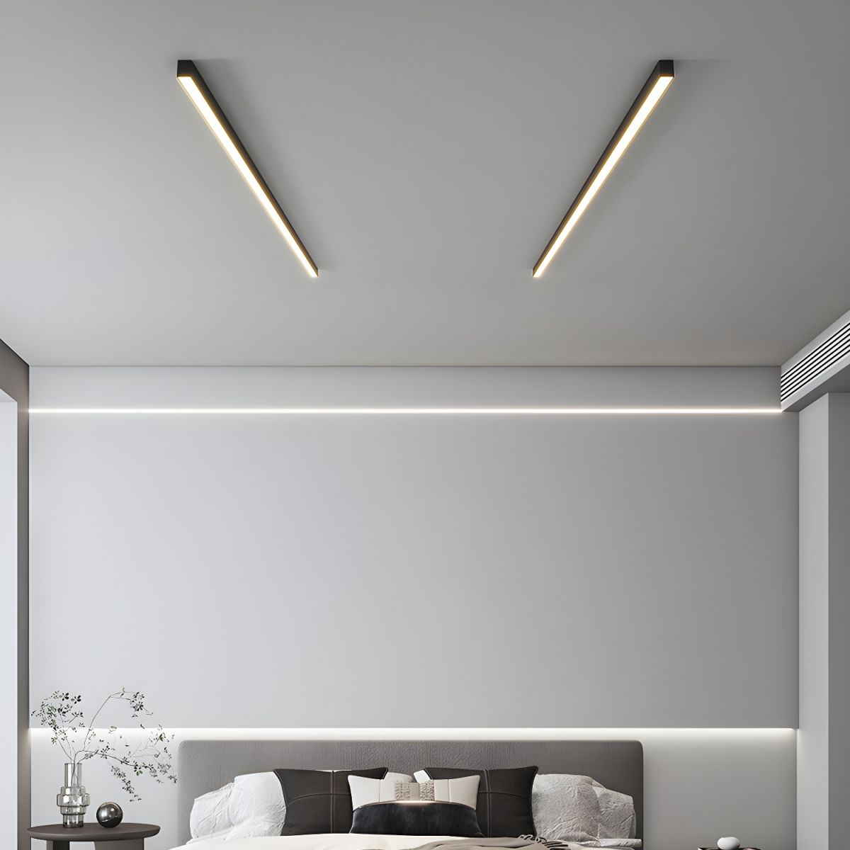 Somino plafondlamp lineair ultra-slim minimalistisch functioneel