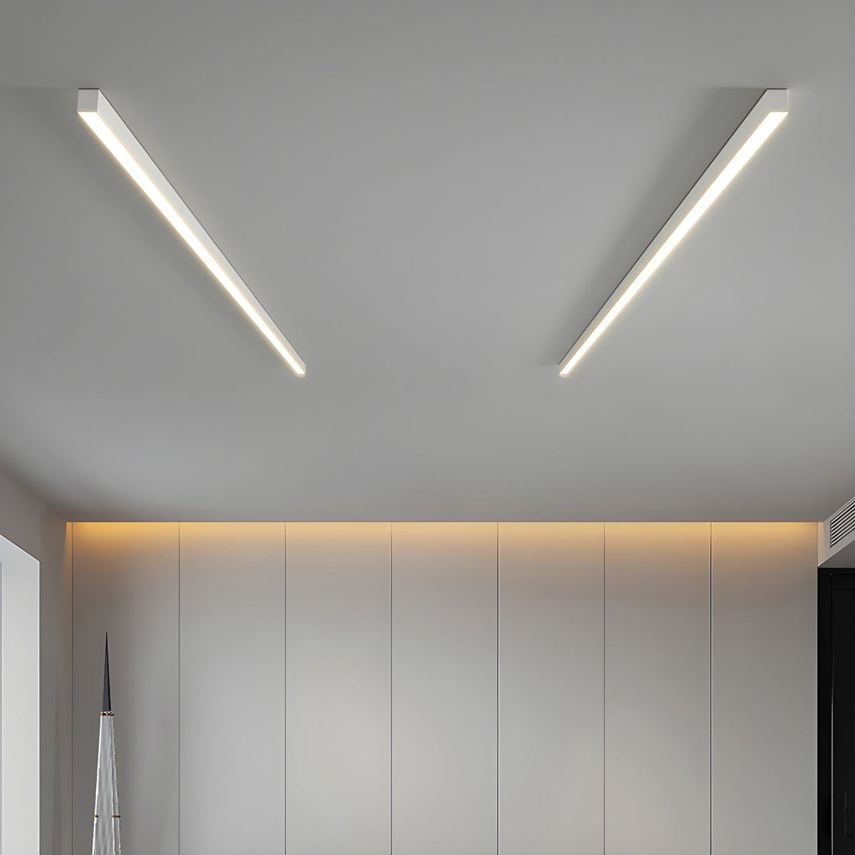 Somino plafondlamp lineair ultra-slim minimalistisch functioneel