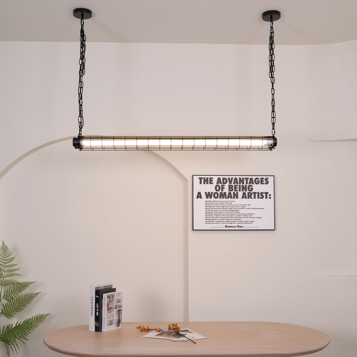 Alaric Industriële lineaire hanglamp