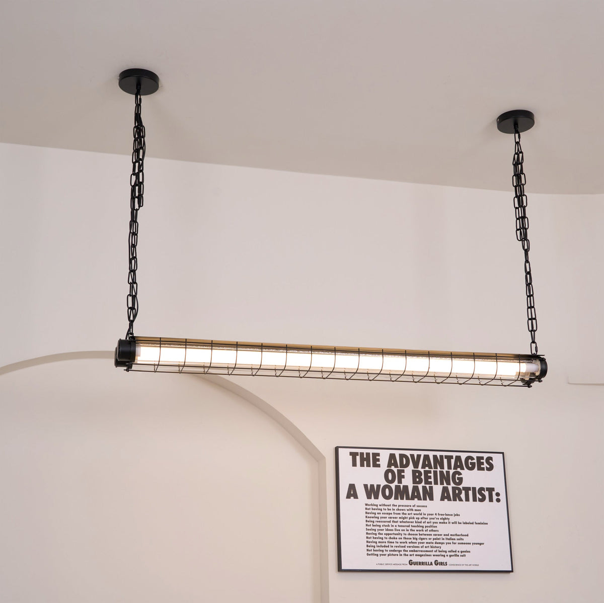 Alaric Industriële lineaire hanglamp