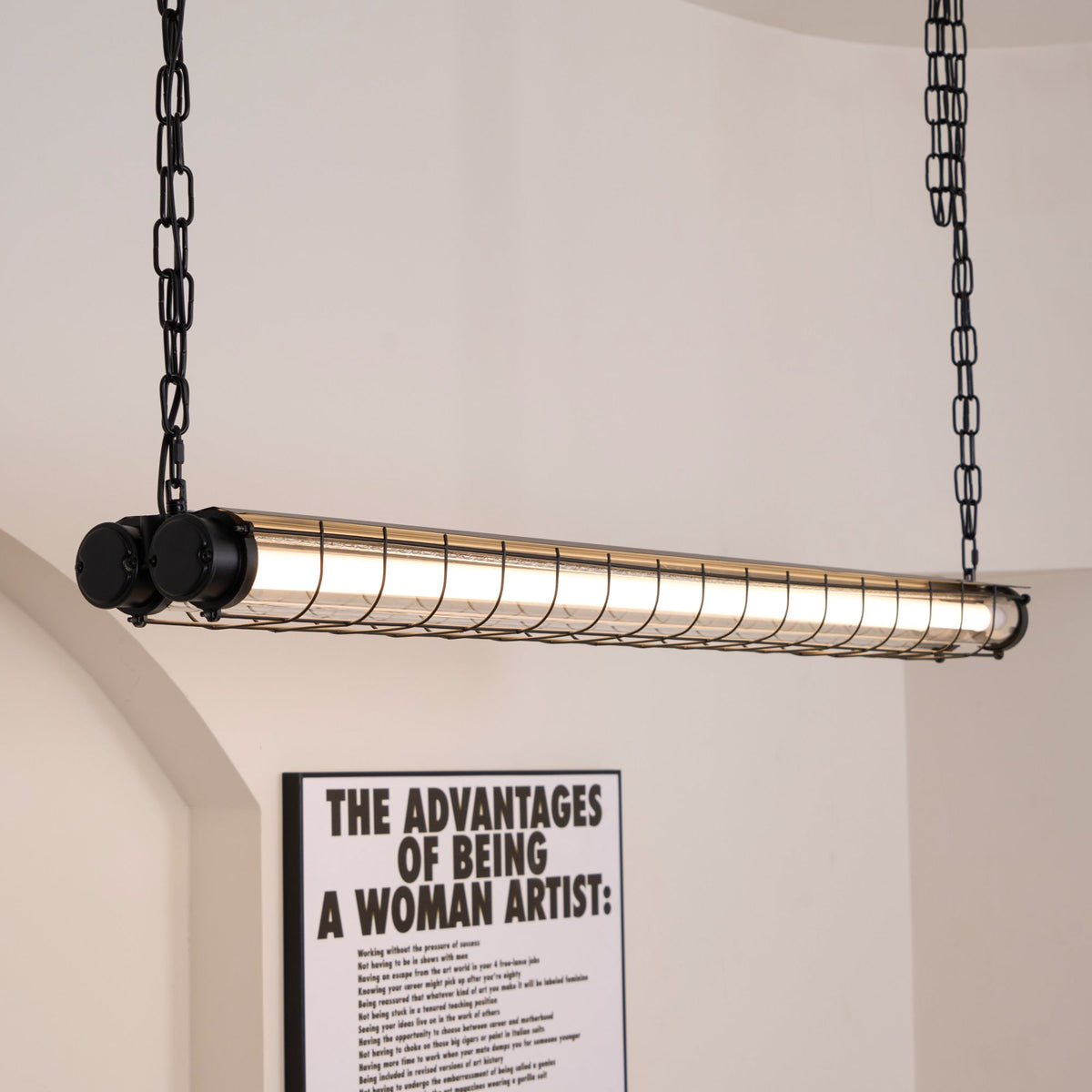 Alaric Industriële lineaire hanglamp