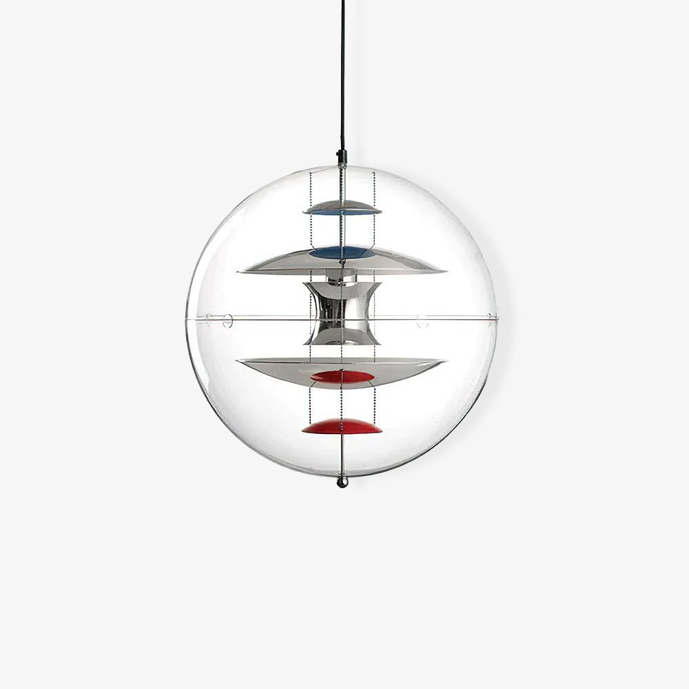 Gyan Futuristische hanglamp van aluminium